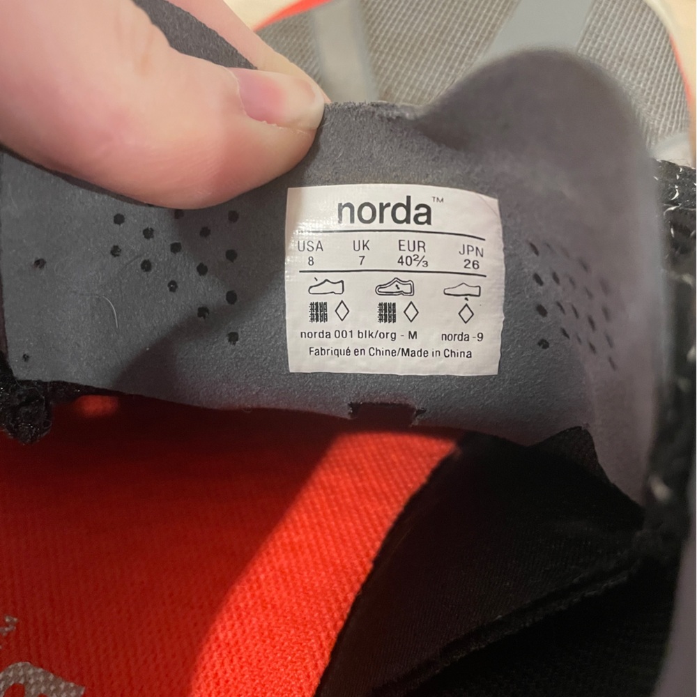 Norda 001 Vibram Megagrip Trail Running Shoes - Picture 3 of 6